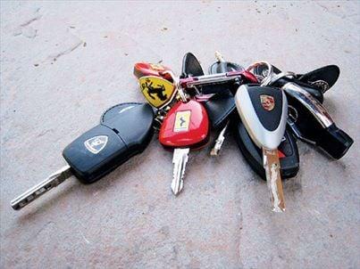 Someone forgot their keys.