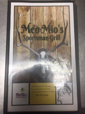 Meo Mio's menu