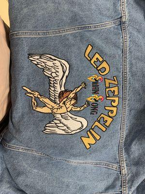 Embroidery Led Zeppelin Jacket!