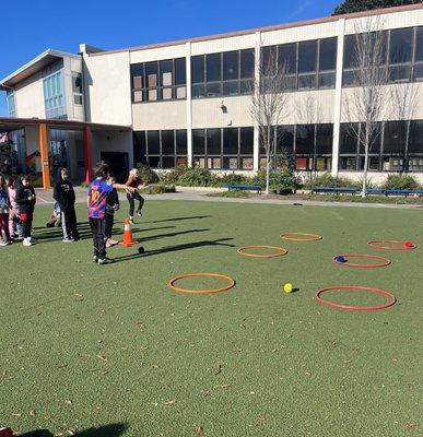 Summer camp challenge games in Berkeley!