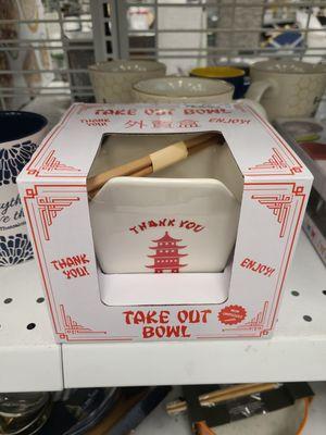 A ceramic take out box - 7/2023