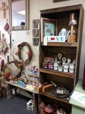 Handmade gifts for your family and friends are found at Juliana's Jammin' Art and Rock Shop