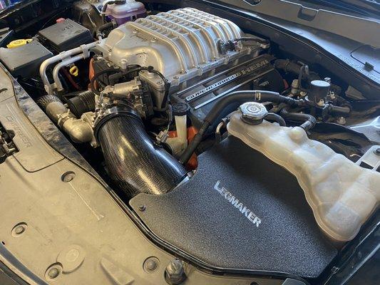 2019 Dodge Charger Hellcat Legmaker Cold Air Intake install.