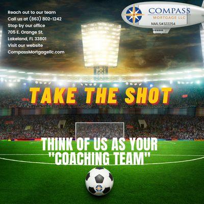 We are here to be your coaching team NMLS#322254