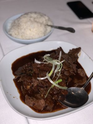 Korean Beef (~$28)