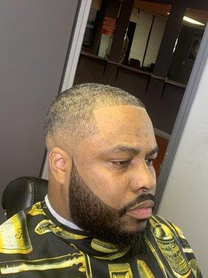 Amazing cut & beardwork