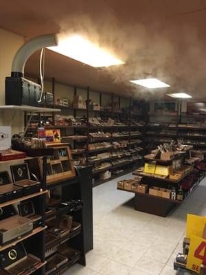 The Humidor.