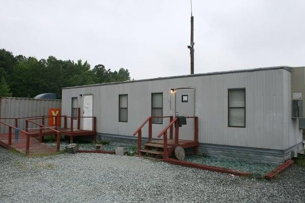 Main office at Strategic Materials, Inc.  Note the all-glass landscaping!