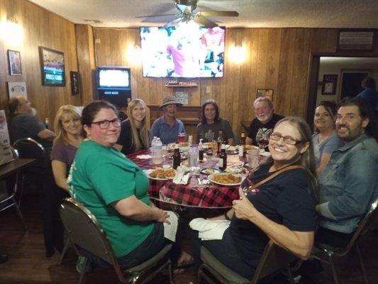 Post 297 Fish Fry diners