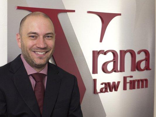 Kel Vrana, partner and owner of Vrana Law firm in Tempe, AZ