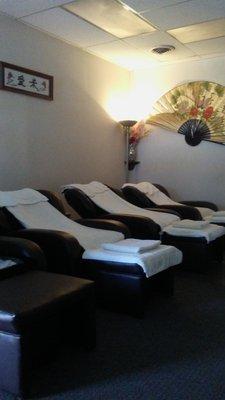 Reflexology chairs