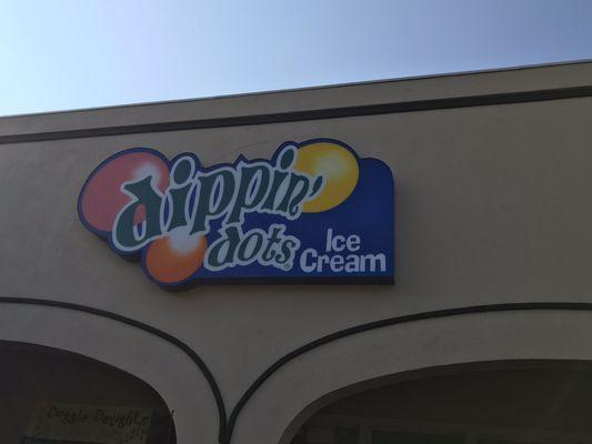 Inside Dippin' dots