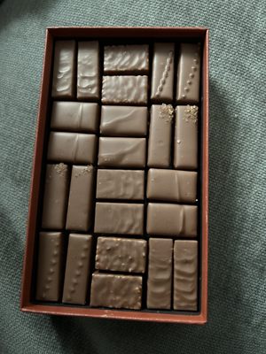 Yummy assorted Milk Chocolate Mendiant