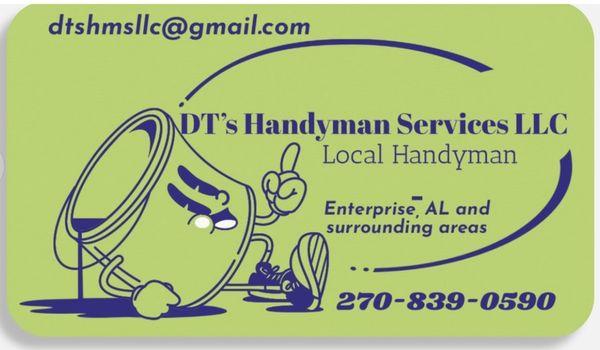 Business name and servicing area