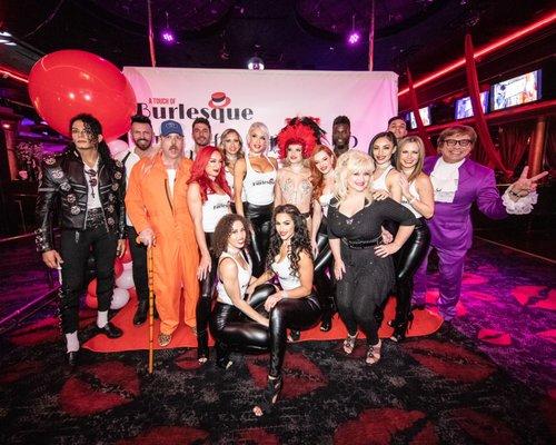 A touch of burlesque Brunch benefiting Nevada SPCA cast