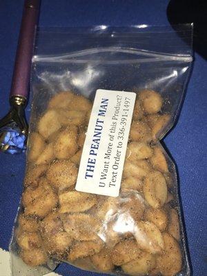 Cajun Peanuts $1 a bag