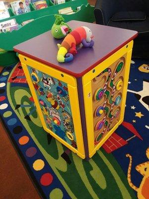 A sensory table