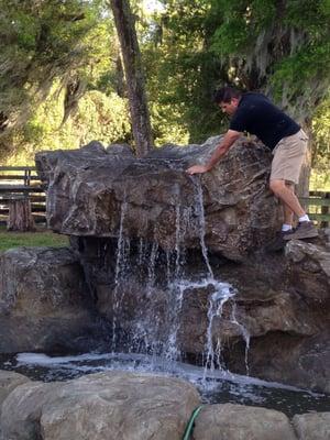 Waterfall we built in FL