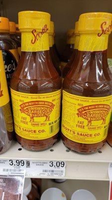 Scott's BBQ Sauce - best for that NC style BBQ