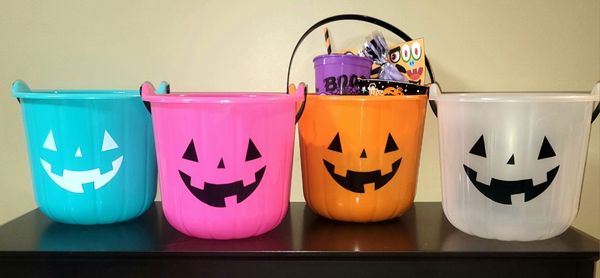 Boo Buckets for your little monsters!