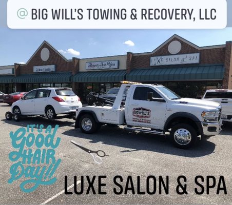 You can continue to work while we handle your towing needs! No worries!