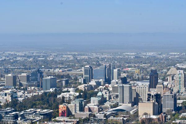 as seen from the air