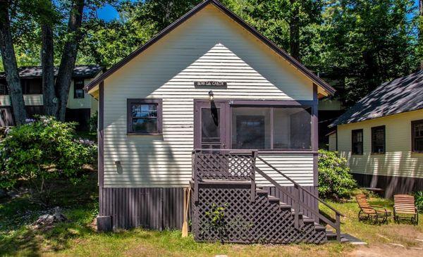 Quaint cottage at the water's edge