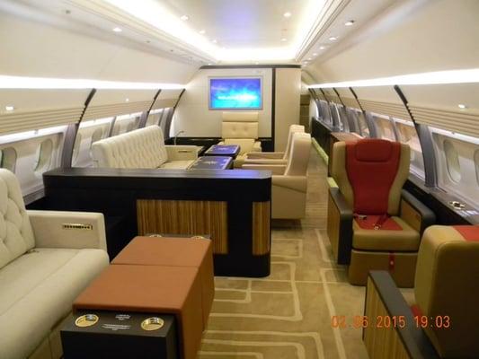 Cabinets and tables for Airbus