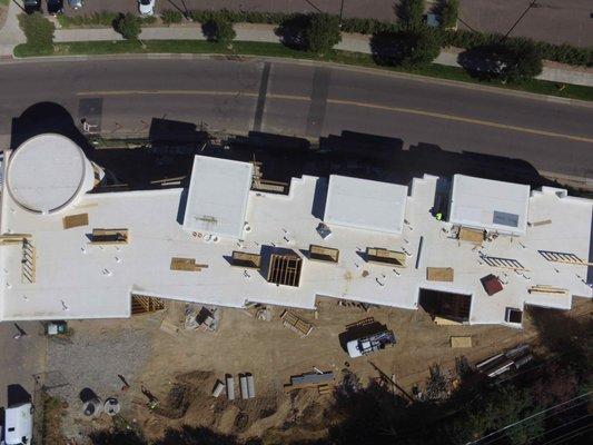 New commercial roofing in Denver, Colorado