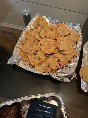 "Edible" Chocolate Chip Cookies.