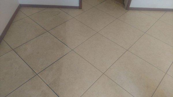 Tile & grout cleaning. Always great results!