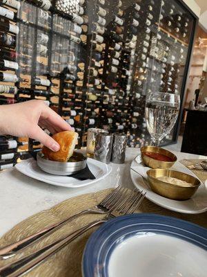 Wine cellar...bread dip