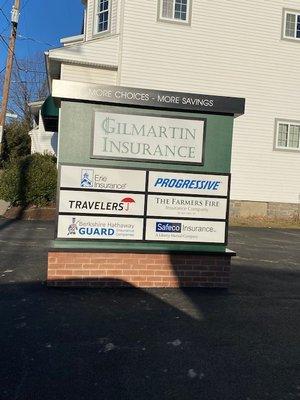 Our new sign for The Scranton office.