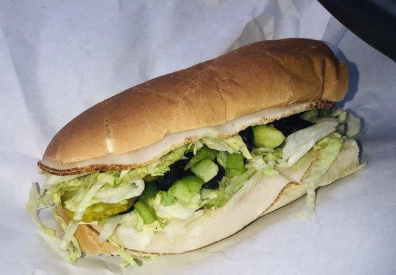 Cold turkey sub.