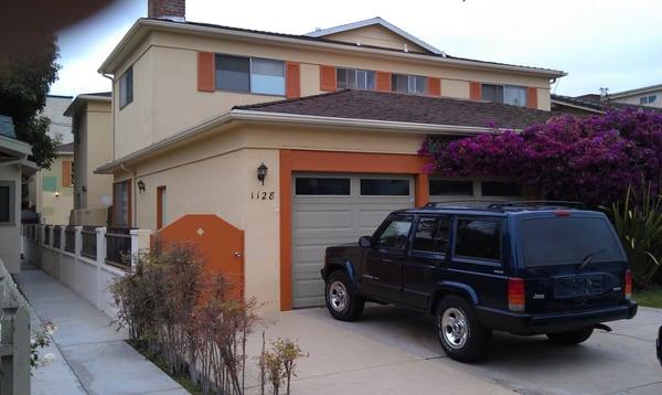 Santa Monica Code Enforcement is no Joke.  Made this 7 unit legal and brought "South Beach colors" to Santa Monica..