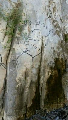 The US Service Service has to step up and fix the graffiti in the Spring Mountains National Recreation Area.