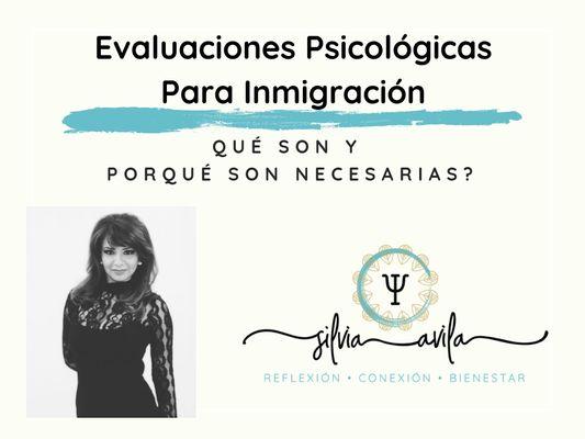 Evaluaciones Psicologicas para Inmigracion