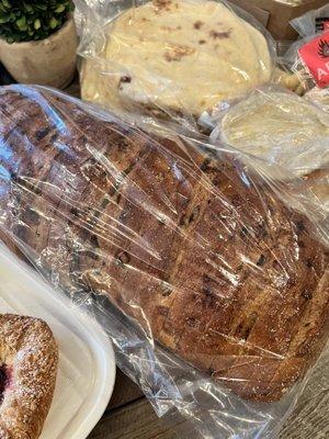 Cranberry walnut bread