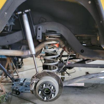 Jeep suspension upgrade