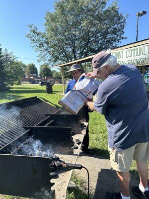 Church picnic grill