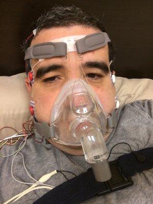 Me in the CPAP study