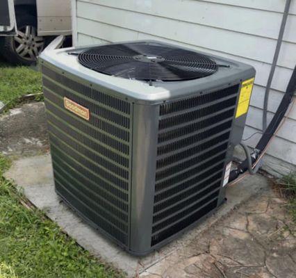 Goodman A/C installed