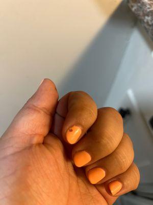 After 4 days my nails started to chip