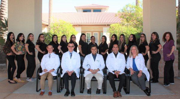 Indus Medical Associates physicians and nurse practitioners.