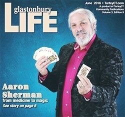 Actual cover of Glastonbury Life magazine!!