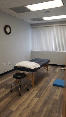 Private treatment space and Evaluation room