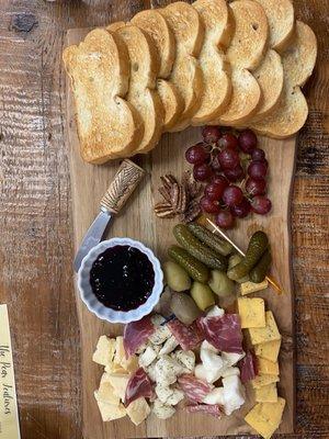 Large size meat and cheese platter