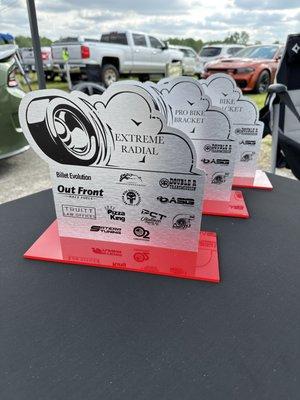 We can make a custom Trophy for any event