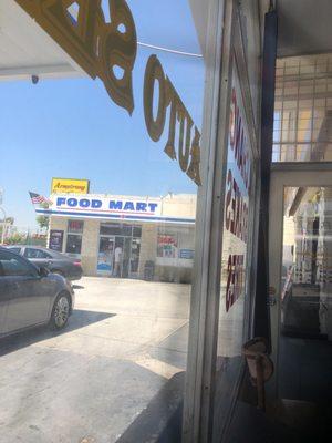 Located In a small Arco gas station.