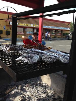 Follow the smoke and come enjoy our grilled chicken, BBQ ribs, and tri-tip!!! Made fresh daily!